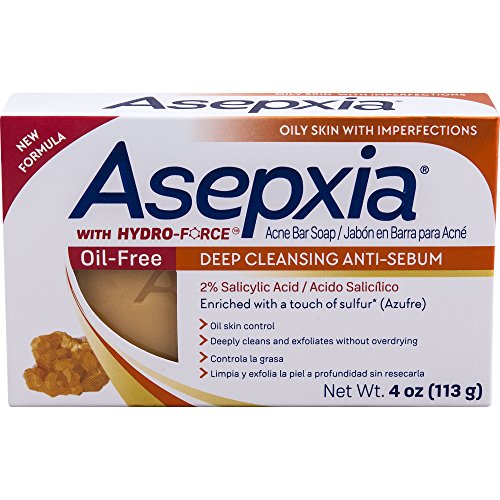 ASEPXIA SOAP OIL FREE BAR 4OZ (Pack of 5)