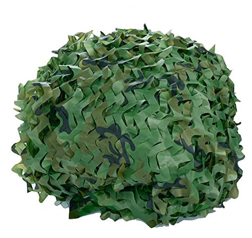 Camping tir de chasse militaire parasol filet vert bois
