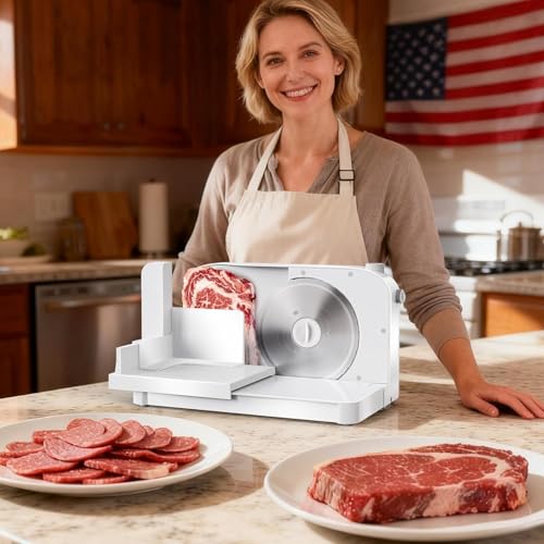 Amrioty �d���t�[�h�X���C�T�[ �~�[�g�X���C�T�[ ����Ԃ���ԓ�/�p��/�n��/�`�[�Y/���/�ʕ� �X���C�X����1-15mm���� �ψ�X���C�X �������ȒP ������ ���X���C�T�[ �Ɩ��p �ƒ�p ���F