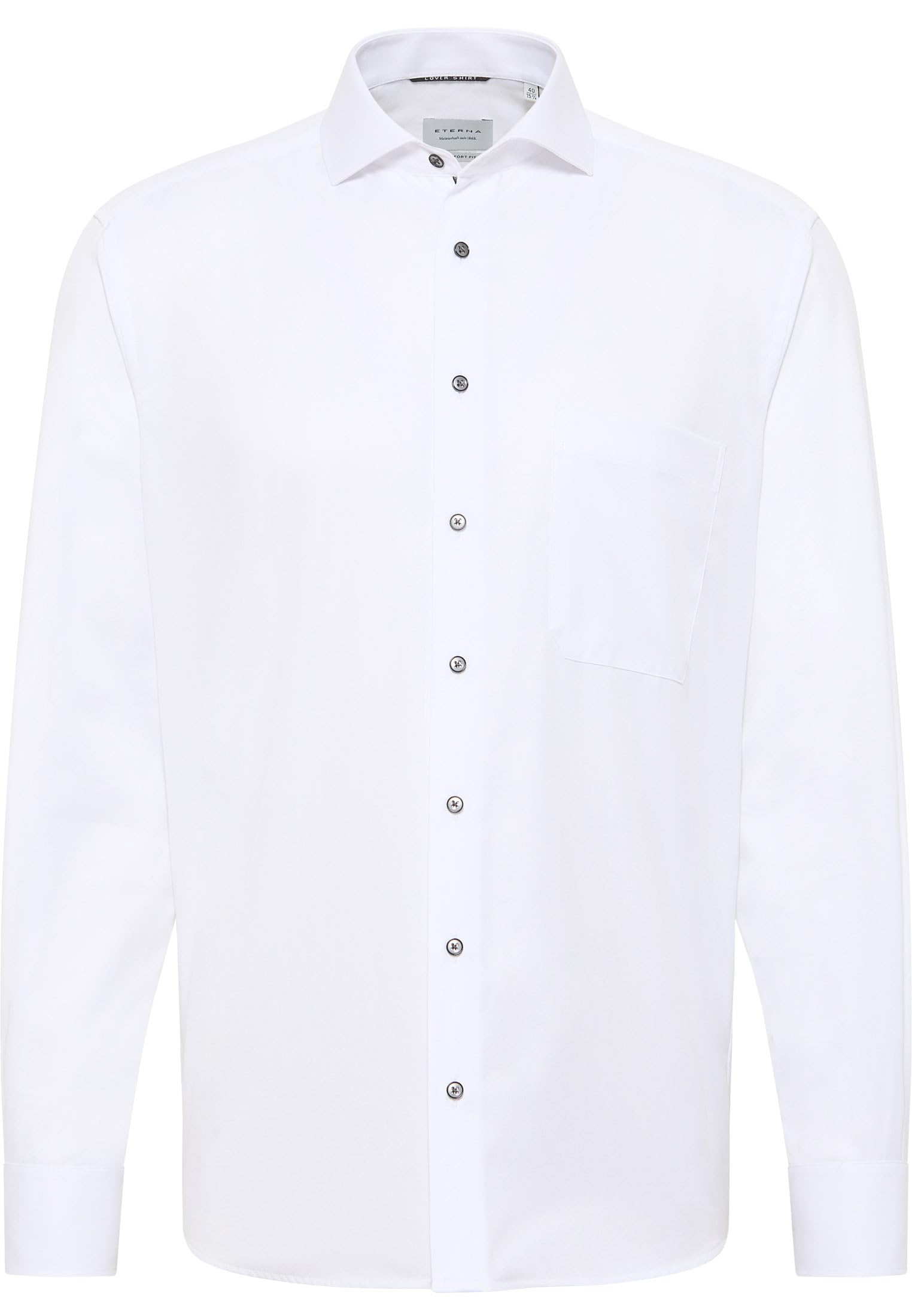 ETERNA Male Cover Shirt unifarben Comfort FIT