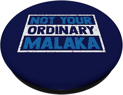 Miniatura 2 de Greece Gifts - No es su ordinario Malaka Greek PopSockets agarre y soporte para teléfonos y tabletas, Negro