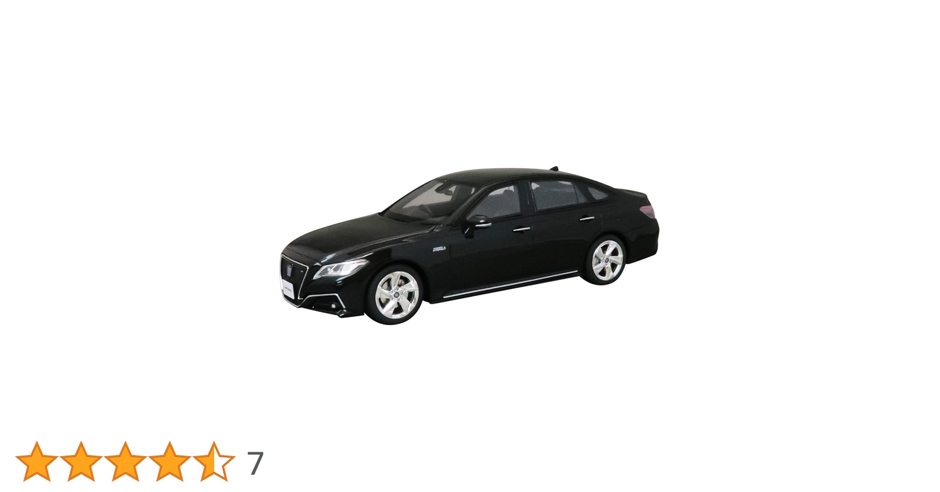 1/30 トヨタ クラウン RS Advance 2.0Lターボ 黒　　8/14 ミニカーショップグローバル - 1/30 ディーラー非売品 トヨタ
