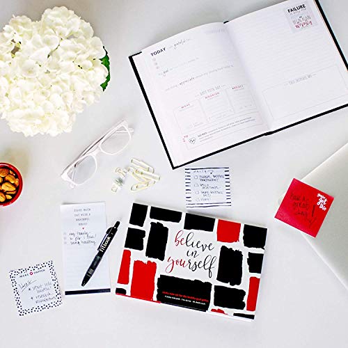 Fitlosophy 'Believe In Yourself' Motivational Sticky Note And To-Do List Set, 5Pc #TOP4
