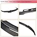 MCARCAR KIT Carbon Fiber Front Bumper Lip Splitters Spoiler Fits for BMW 6 Series F06 Gran Coupe/F12 Convertible/F13 Coupe M6 2013-2018 Factory Outlet CF Chin Spoiler Splitter Protector