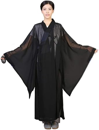 يونيكس راهب Kungfu Robe Lay بوذي الصيف بثوب طويل