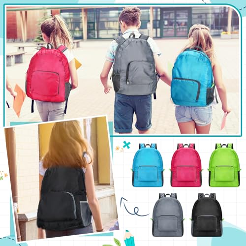 Image of Eccliy 50 Pack Backpacks in Bulk 17 Inches Wholesale Back Pack Basic Backpack for adult Lightweight Outdoor Travel Bookbags(5 Colors)