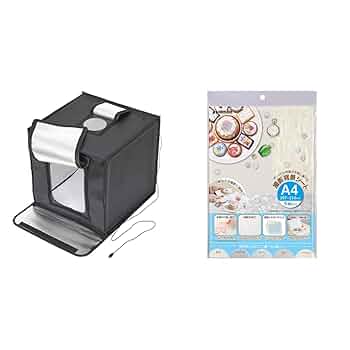 【特価商品】ハクバ  HAKUBA 撮影ボックス LEDスタジオボックス40 L Amazon | ハクバ 【Amazon.co.jp限定】 HAKUBA 撮影ボックス LED
