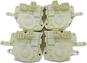 Pair Of Front Door Lock Actuators For Honda Civic & Odyssey - Left & Right, New, 72155S84A11 Compatible