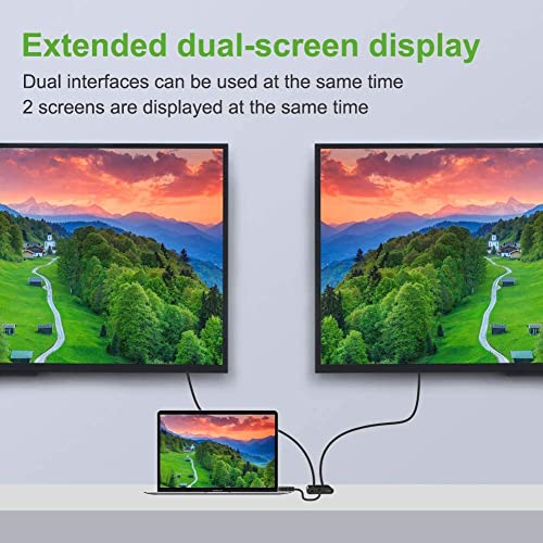 Image of USB HUB (HDMI to HDMI /VGA Adapter HUB)