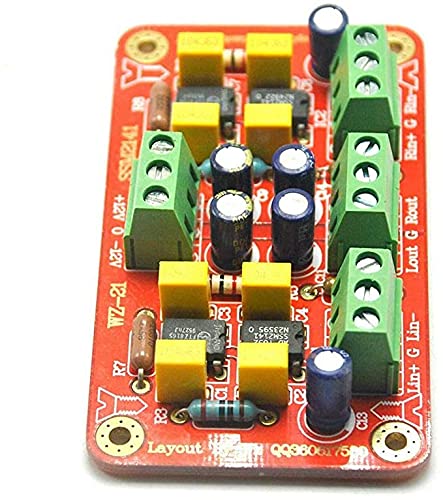 SSM2141 Dual Channel Preamp Board with Balanced Input and Unbalanced Output
