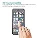 [2 Pack] iPhone 6S Screen Protector, XiSHUAi,Tempered Glass Screen Protector 4.7 Inch 9H (3D Touch Compatible) Max Touch Accuracy, Durability, HD Clarity, Bubble Free, Anti-Fingerprint