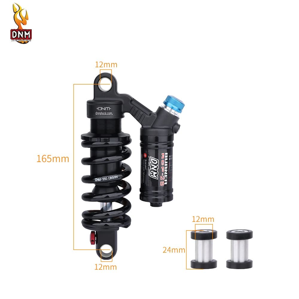 DNM Burner RCP-2S Suspension pneumatique d'amortisseur arrière de vélo électrique Ebike