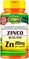 Zinco Quelato cápsulas 60 cápsulas Unilife