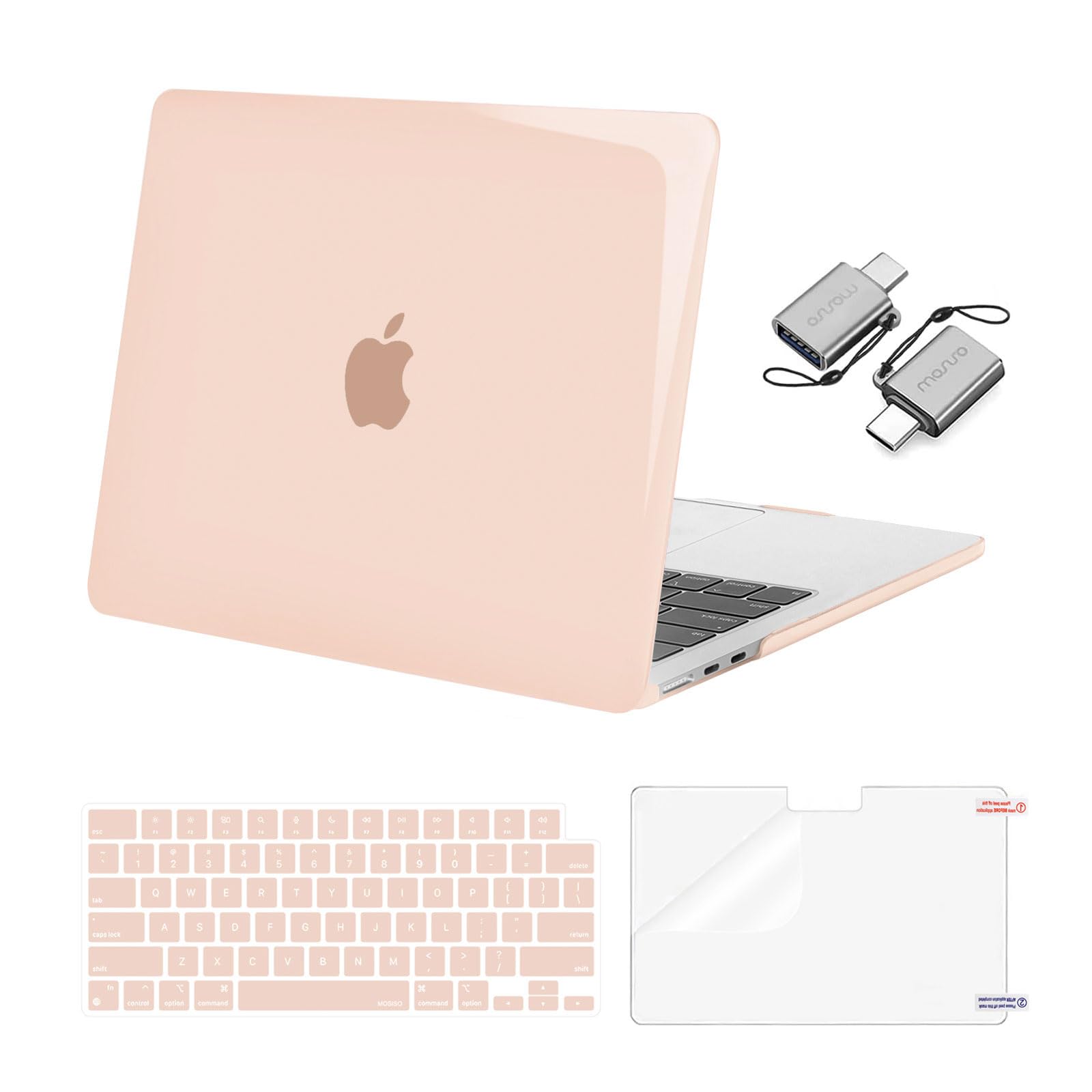 MOSISO Compatible with MacBook Air 13 inch Case M5 2026 M4 M3 M2 2025-2022