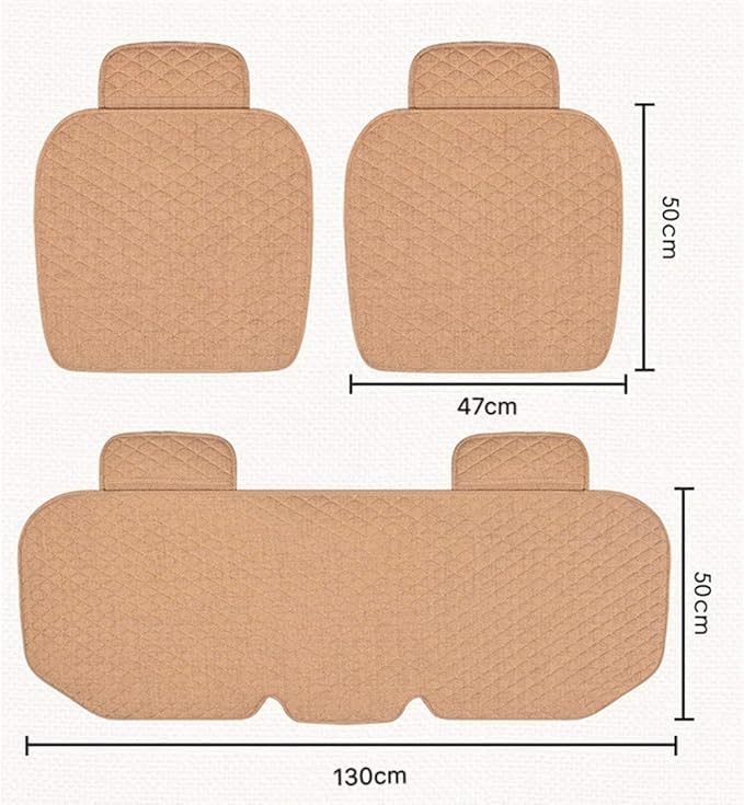 Cuscino del Seggiolino Auto per Skoda Superb I 2001-2008, Cuscini Sedile Anteriore Posteriore Comodo Traspirante Antiscivolo