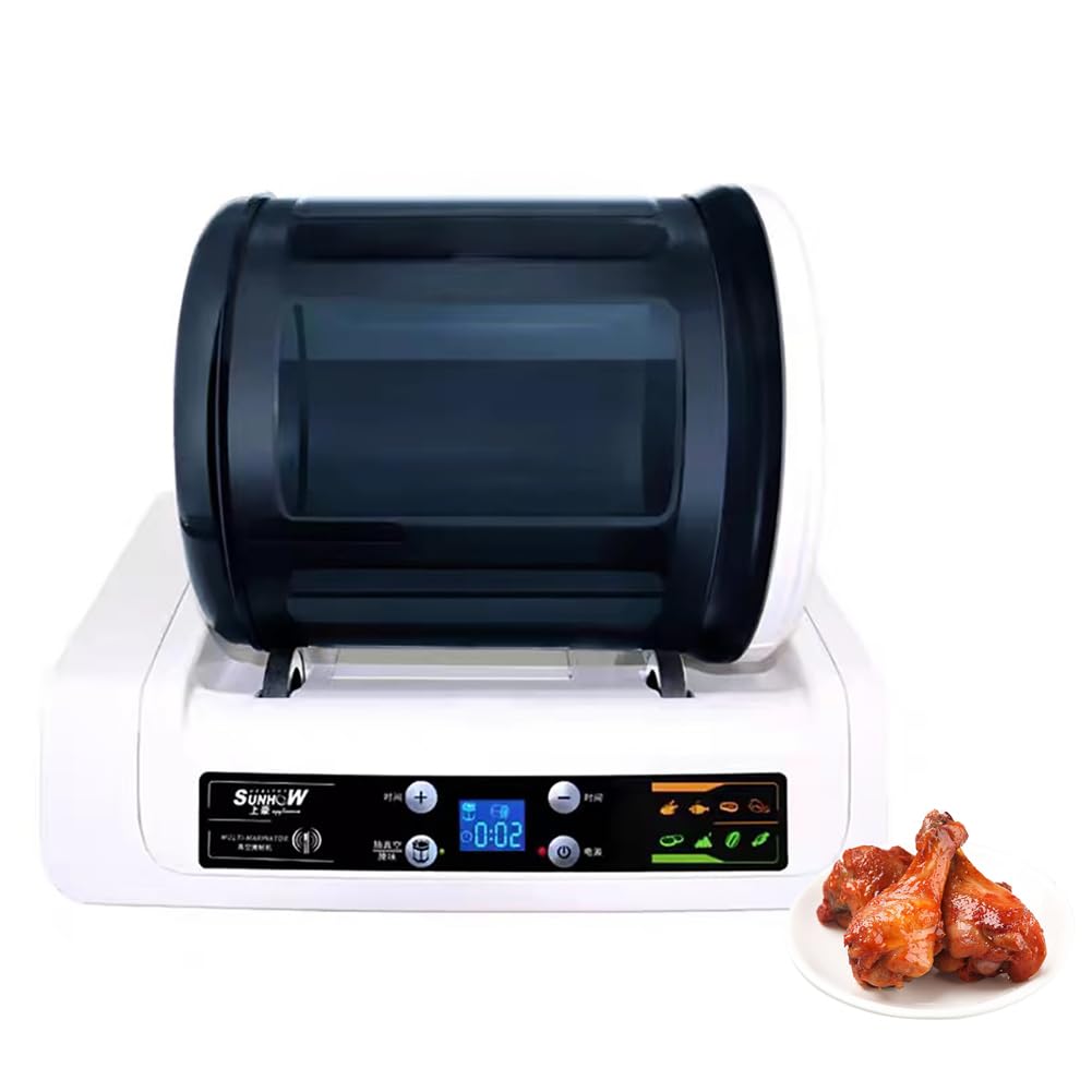 Machine à mariner sous vide automatique pour burgers