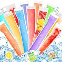 300 Stück wassereistüte wassereis tüten Pop Mold Taschen Popsicle Pouches Popsicle Taschen Popsicle Formen Beutel Transparent Wassereis Tüten Eis am Stiel Formen Beutel