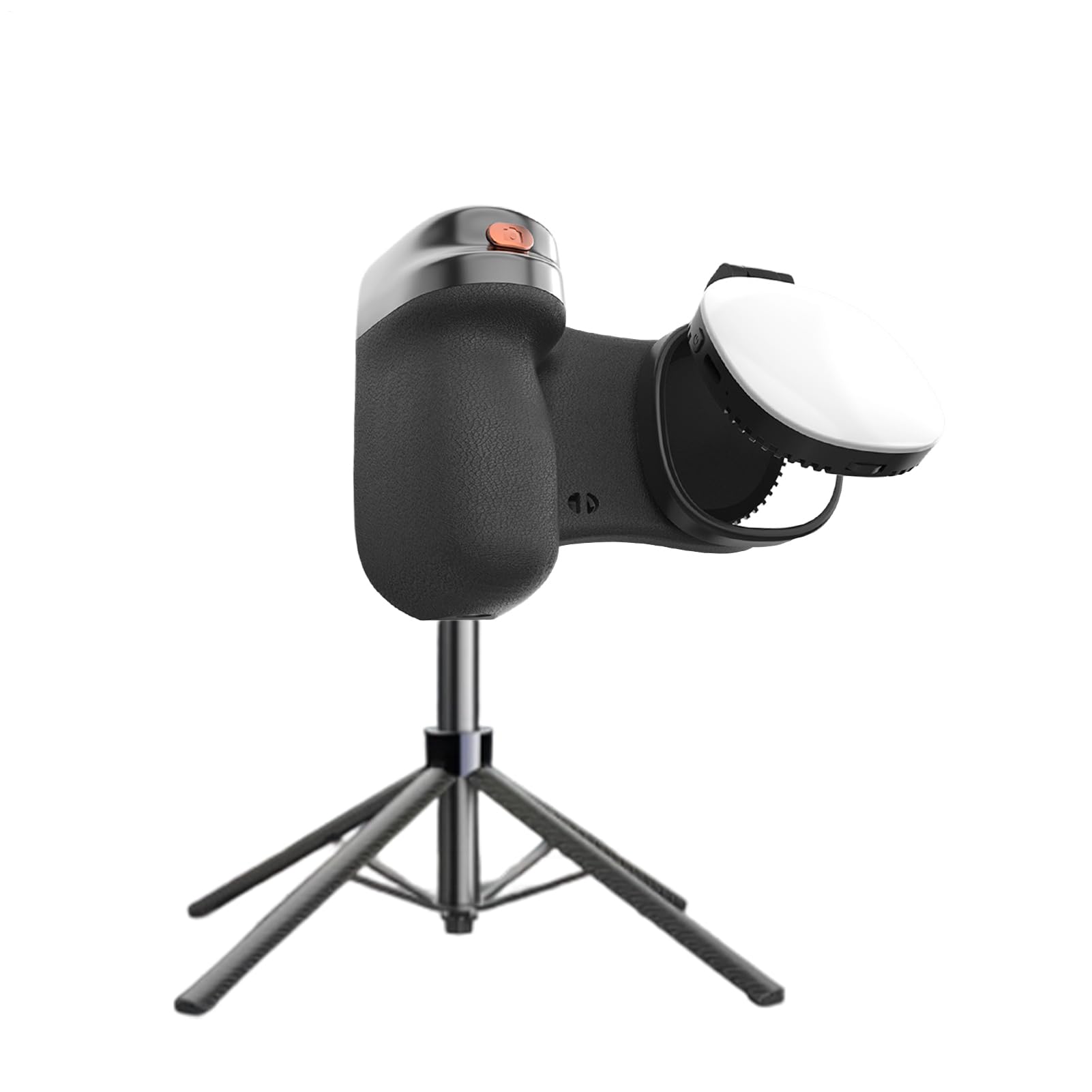 Impugnatura Magnetica per Fotocamera Supporto Selfie Magnetico Rotabile A | Impugnatura per Fotocamera del Telefono con Luce Per Fotografia, Viaggio, Festa, Studio, Casa, Esterno, Intern