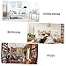 DOITOOL 2pcs Fan Light Pendant Ceiling Decorations Decorative Pull Chains for Ceiling Fans Home Light Decor