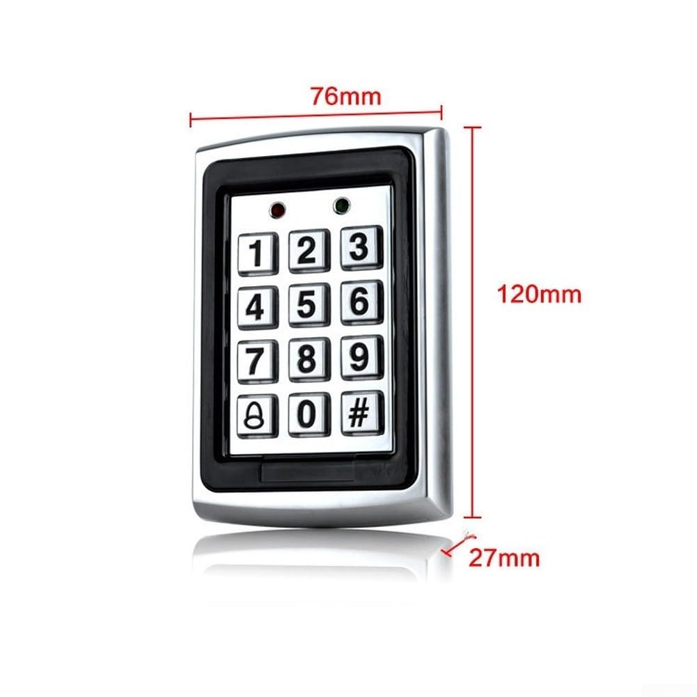 Lector para RFID Metal 125kHz con Teclado para Acceso Lector