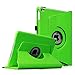 Fintie iPad Air 2 Case (2014 Release) - 360 Degree Rotating Stand Protective Case Smart Cover with Auto Sleep / Wake Feature for Apple iPad Air 2, Green