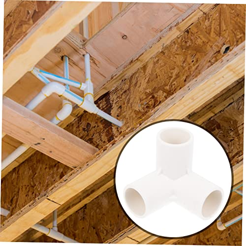 Uonlytech 16 Peças 1 Tee Acessórios De Cotovelo Adaptadores De Móveis Conectores De Pvc Soquete De P