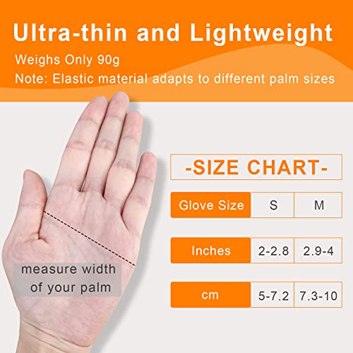Uncn Heated Gloves Fingerless For Women Man Work Touchscreen Gloves For Winter Cold Weather Rechargeable Electric (M) #TOP5