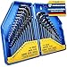 Produktbild S&R Innensechskantschlüssel Satz, 30-teilig, CrV-Stahl, metrisch 0,7-10 mm & Zoll 0,028 bis 3/8; Sechskant Set präzise, langlebig & robust für Fahrrad, KFZ & Möbelmontage, Winkelschlüssel-Satz