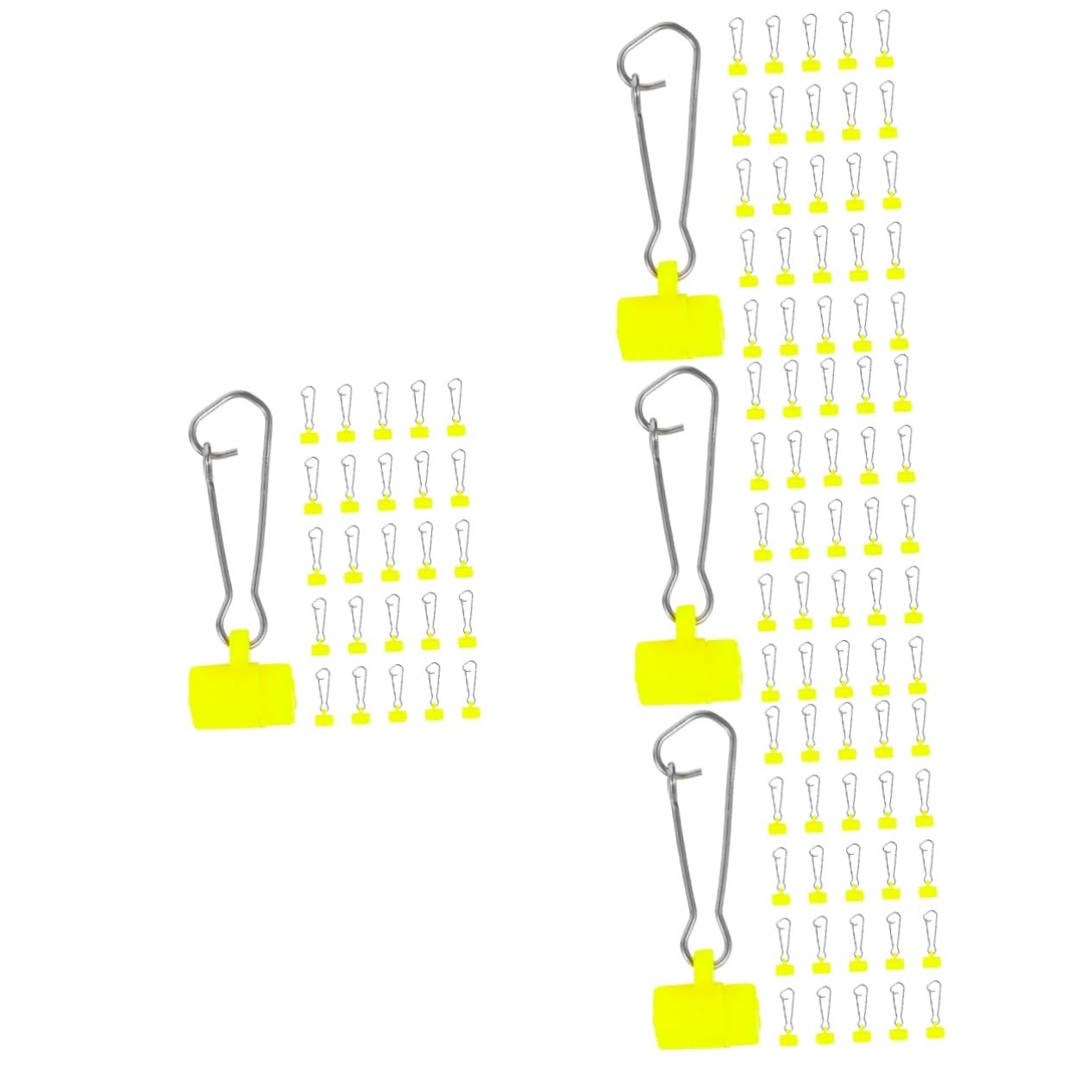 HANABASS Angelclips Verschleißfeste Schnappverbindungen Für Outdoor Angeln Kleine Schloss Schnappclips Für Süßwasser Für Verschiedene Angelmethoden