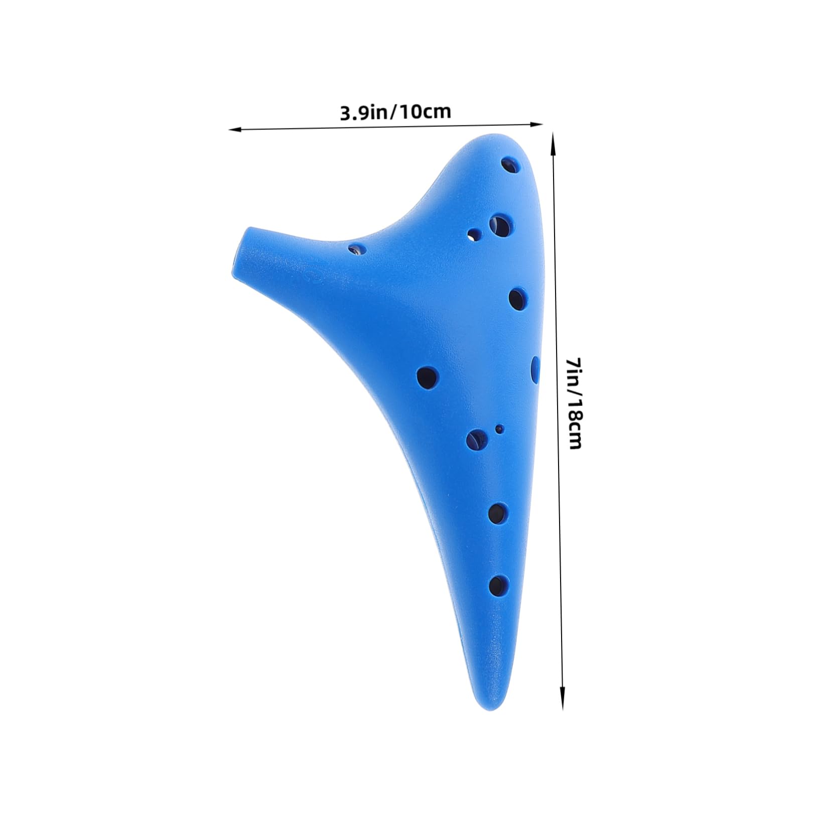 Toddmomy Professional Resin 12 Hole Alto c Ocarina Beginner Music Instrument Durable for Boys and Girls Adults