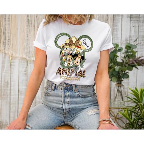 Custom Safari Family Shirts, Personalized Animal Kingdom Tees, Safari Family Matching Shirts, Safari Adventure Family Trip Shirts, Matching Family Vacation, Family Matching Shirt, Group Vacation Shirt2