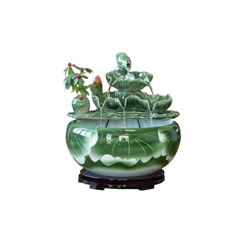 FAJNUZI2024 Tabletop Fountain Tabletop Fountains Home Office Desktop Decorations for Meditation Relaxation(Small)