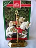'Tobin Fraley Carousel' Horse Christmas Ornament - #1 in Series - Hallmark Keepsake 1992 New Collector's Series