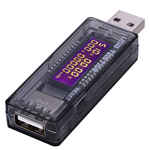 Image of KWS-V21 USB OLED Current Voltage Charger Capacity Tester Meter
