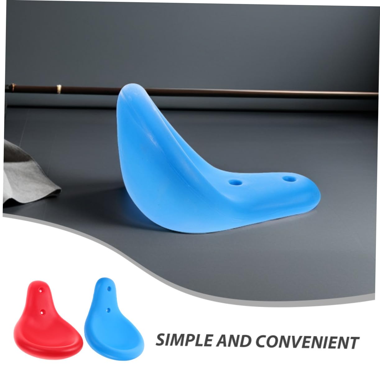 2 Piezas Asiento para Columpio Infantil de Plástico Resistente Repuesto para Balancín Exterior Parques y Residenciales Fácil de de Rojo y Azul
