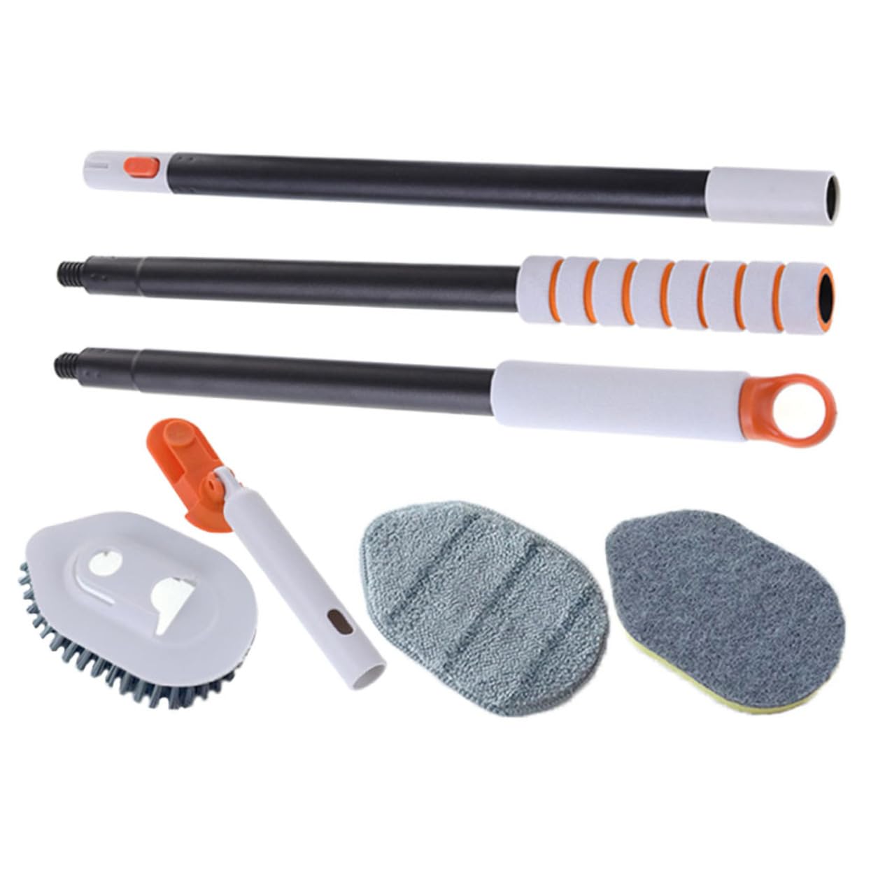 Alipis Cepillo Multiusos para Juntas y Azulejos, Plástico Resistente, Ligero y Reutilizable, Adecuado para Limpiar Suciedad Difícil en Baño y Cocina