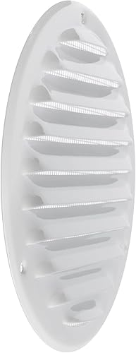 Miniatura 9 de Ventilación redonda Soffit de 5 pulgadas - Rejilla de ventilación de aire - Cubierta de rejilla - Malla de malla integrada - Ventilación HVAC (5
