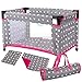 Kinderplay Letto di Bambola - Lettino da Viaggio, Culla per Bambole, Una Bambola Accessori Bambole Lunga Fino a 46 cm, Prodotto Originale, Include Borsa per Trasporto, KP0400S