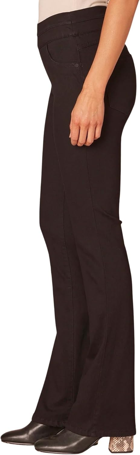 Ab"solution Indigo High Rise Itty Bitty Boot Glider Jeans