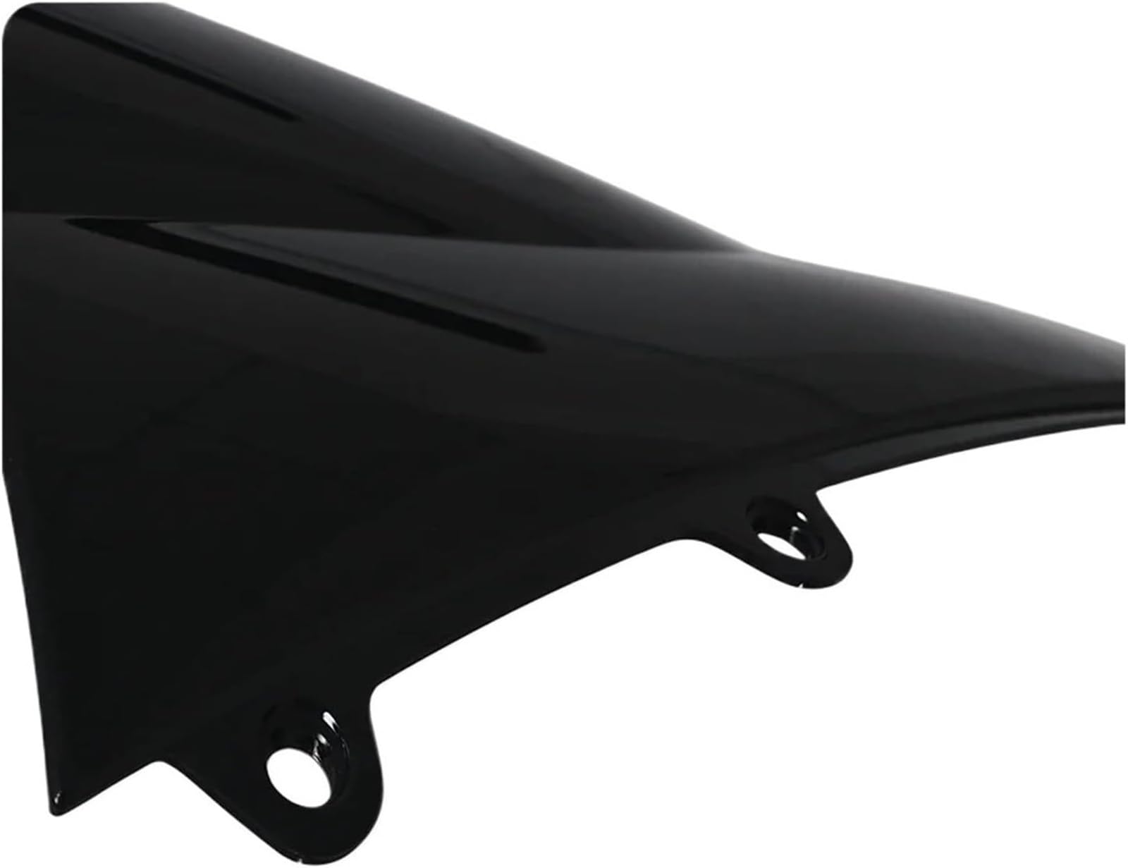 Parabrisas De Motocicleta para CBR1000RR para CBR1000 RR 2012 2013 2014 2015 2016 con Alerón Y Carenado Motocicleta Parabrisas(Negro)