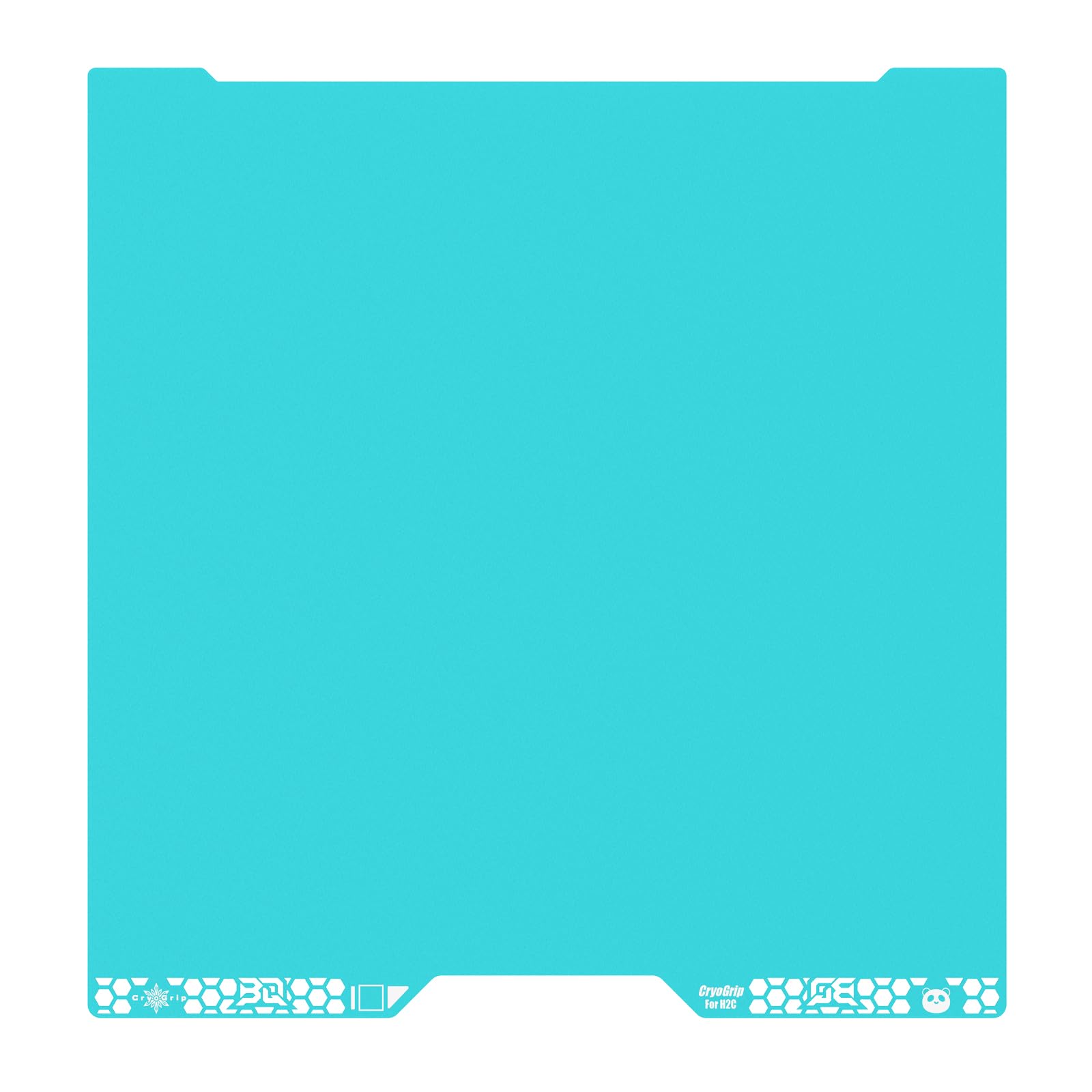BIQU CryoGrip Pro Glacier Build Plate, Double-Sided, 346 x 355 mm | Druk w niskiej temperaturze do Bambu-Lab H2C 3D Printer Spring Steel Sheet