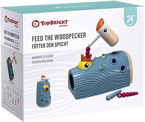 TOP BRIGHT Feed the Woodpecker Game