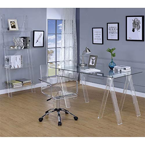 Coaster Co-801553 Bookcase, Clear Acrylic #TOP4