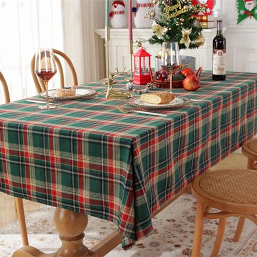 Nappe de Noël facile d'entretien pour protéger votre table des taches - 4