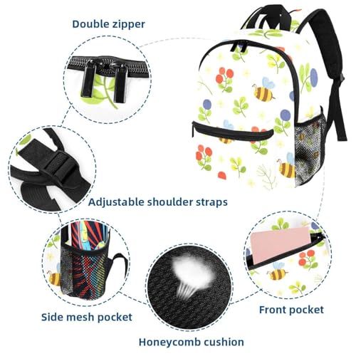 Sac à dos enfants 3-8 ans multicolore avec table de multiplication pour l'école