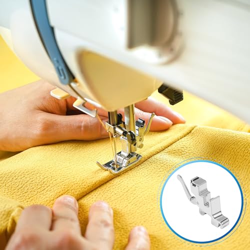 FIKLOTA Snap On Low Shank Adapter Presser Foot Holder for Singer, Brother, Janome, Juki, Babylock, Elna, Kenmore, White, Necchi, Simplicity, Euro-Pro, New Home and More Sewing Machines