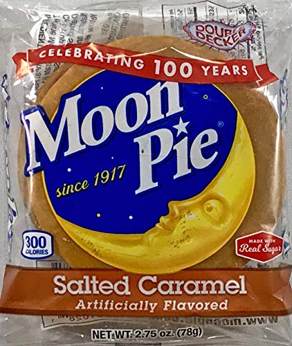 moon pie salted caramel - Moon Pie Salted Caramel Double Decker Marshmallow Sandwich, 2.75 Ounce -- 81 per case.