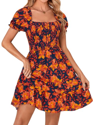Image of Rooscier Women's Summer Boho Mini Dress