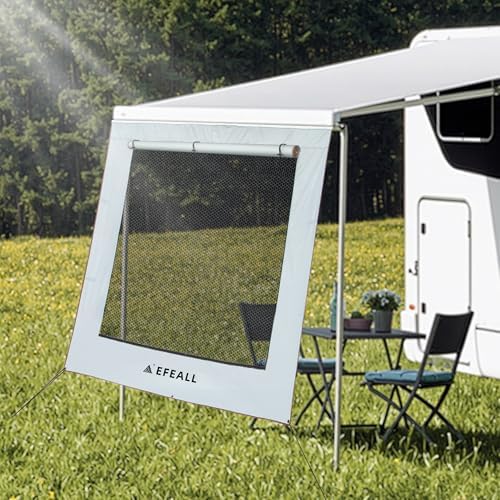 Pare-soleil pour camping-car paroi avant - 2 x 3,3 m - Protection...