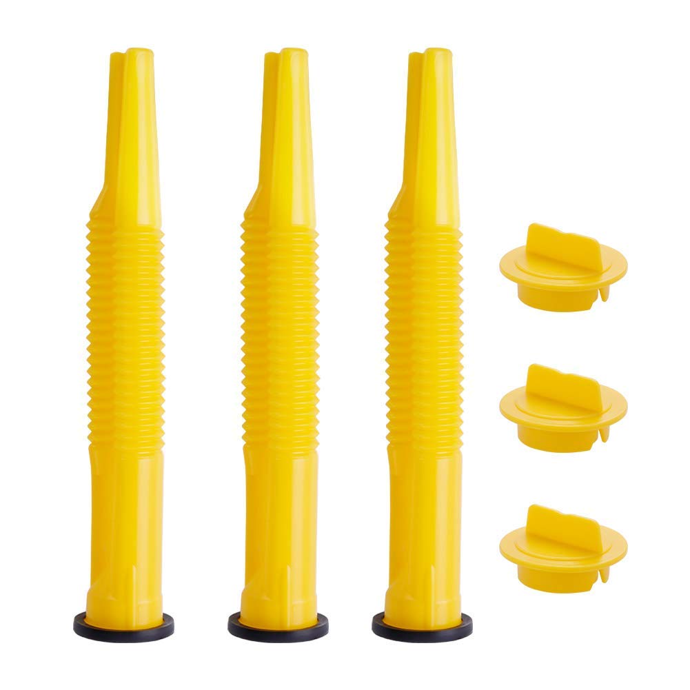 Buy ACDK 3 Set Yellow Replacement Can Spout Parts Jerry Can Spout
